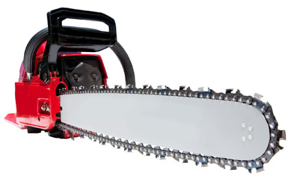 Long chain saw